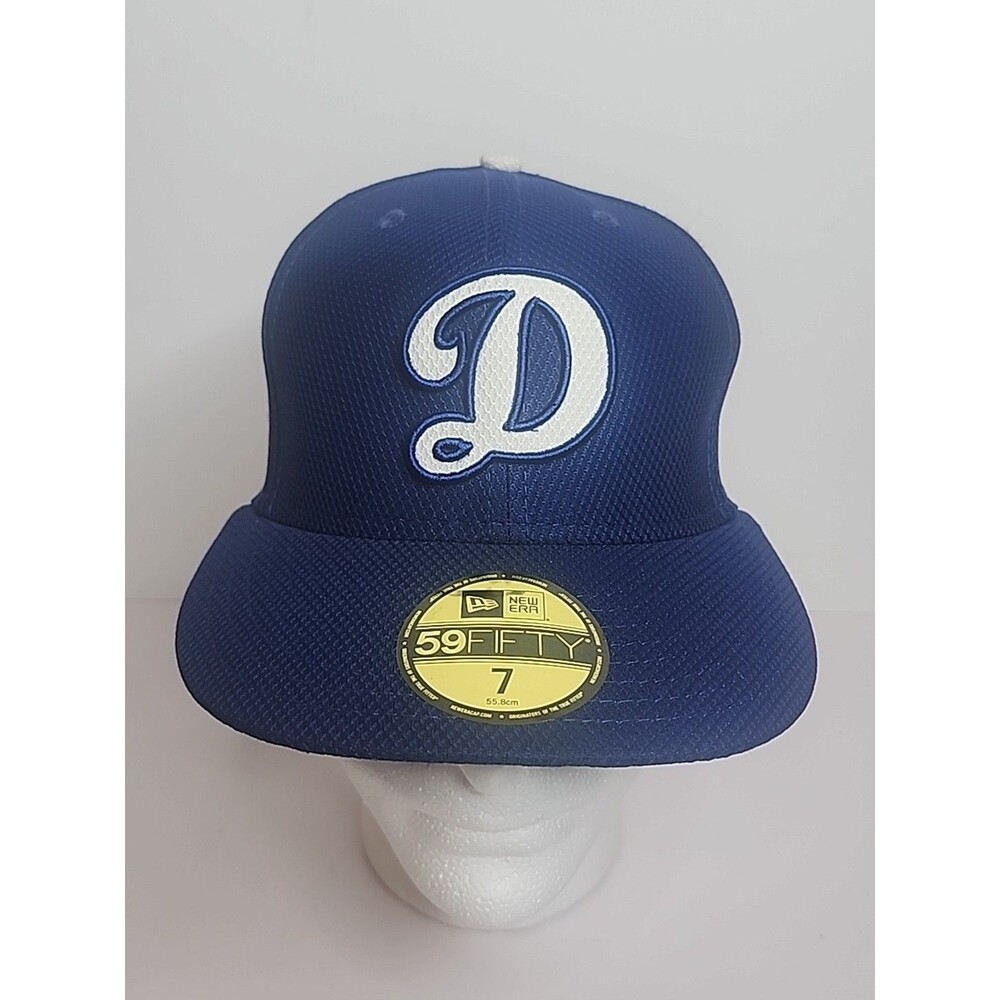 New Era Los Angeles Dodgers 59FIFTY Fitted Cap MLB Home Blue Men Size 7 New
